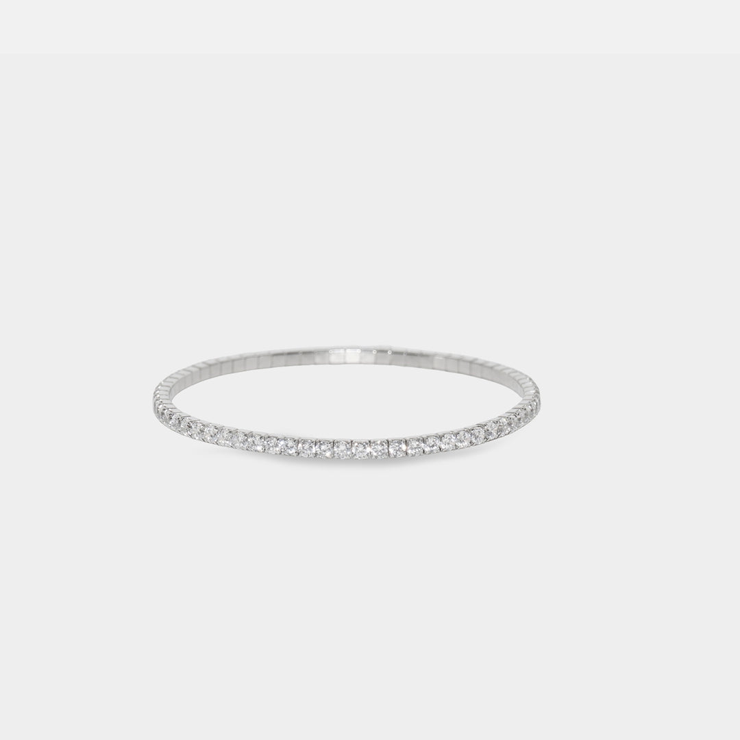 Silvique tennis bracelet