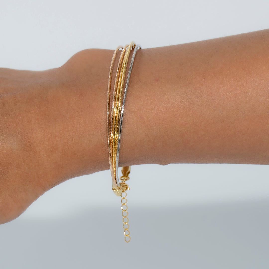 Auristra five chain bracelet