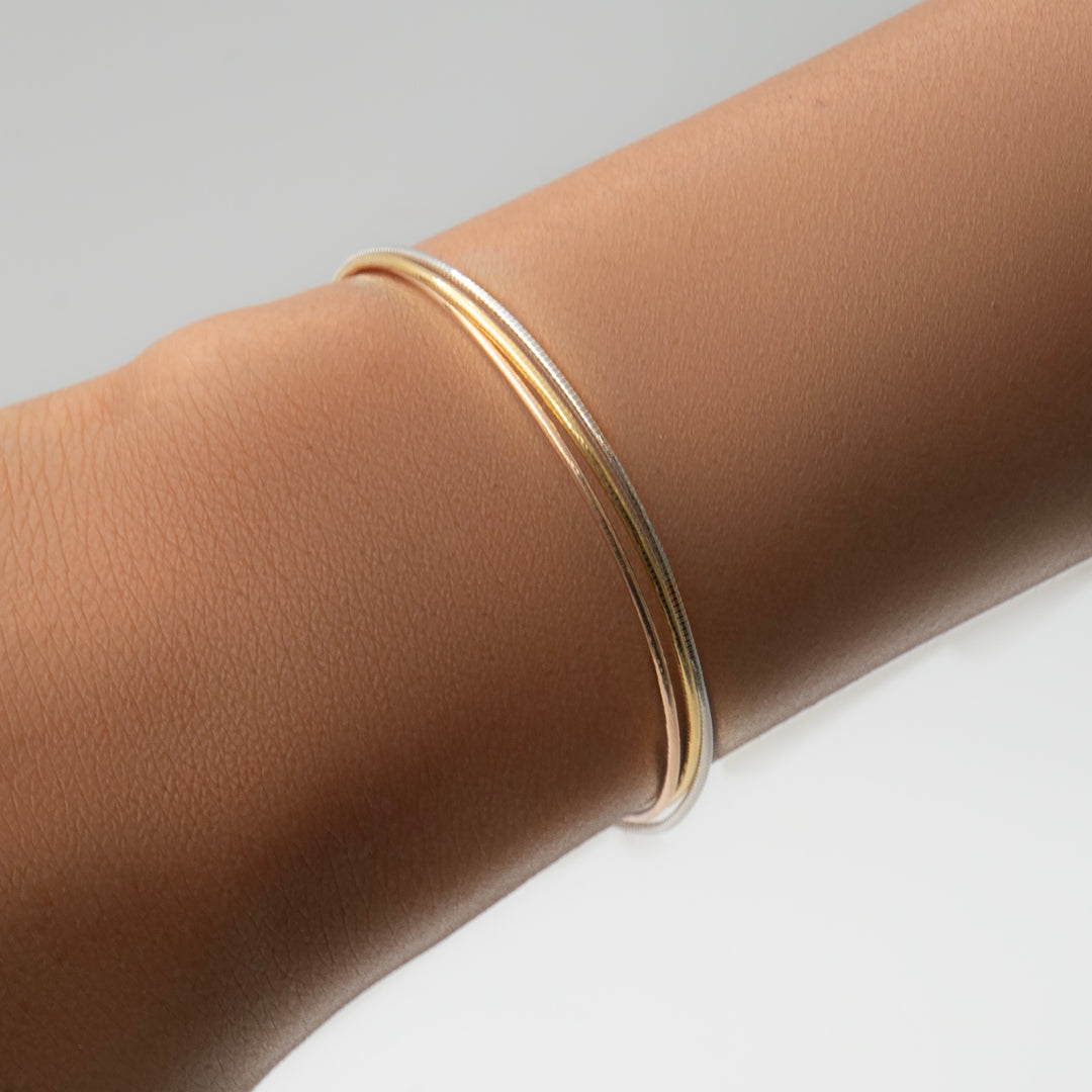 Auristra three chain bracelet