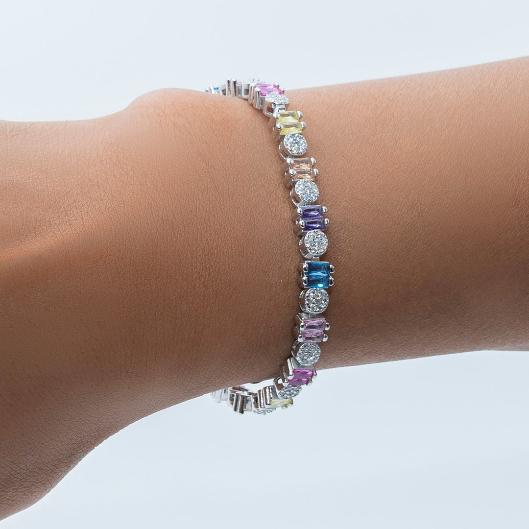 Chromia tennis bracelet