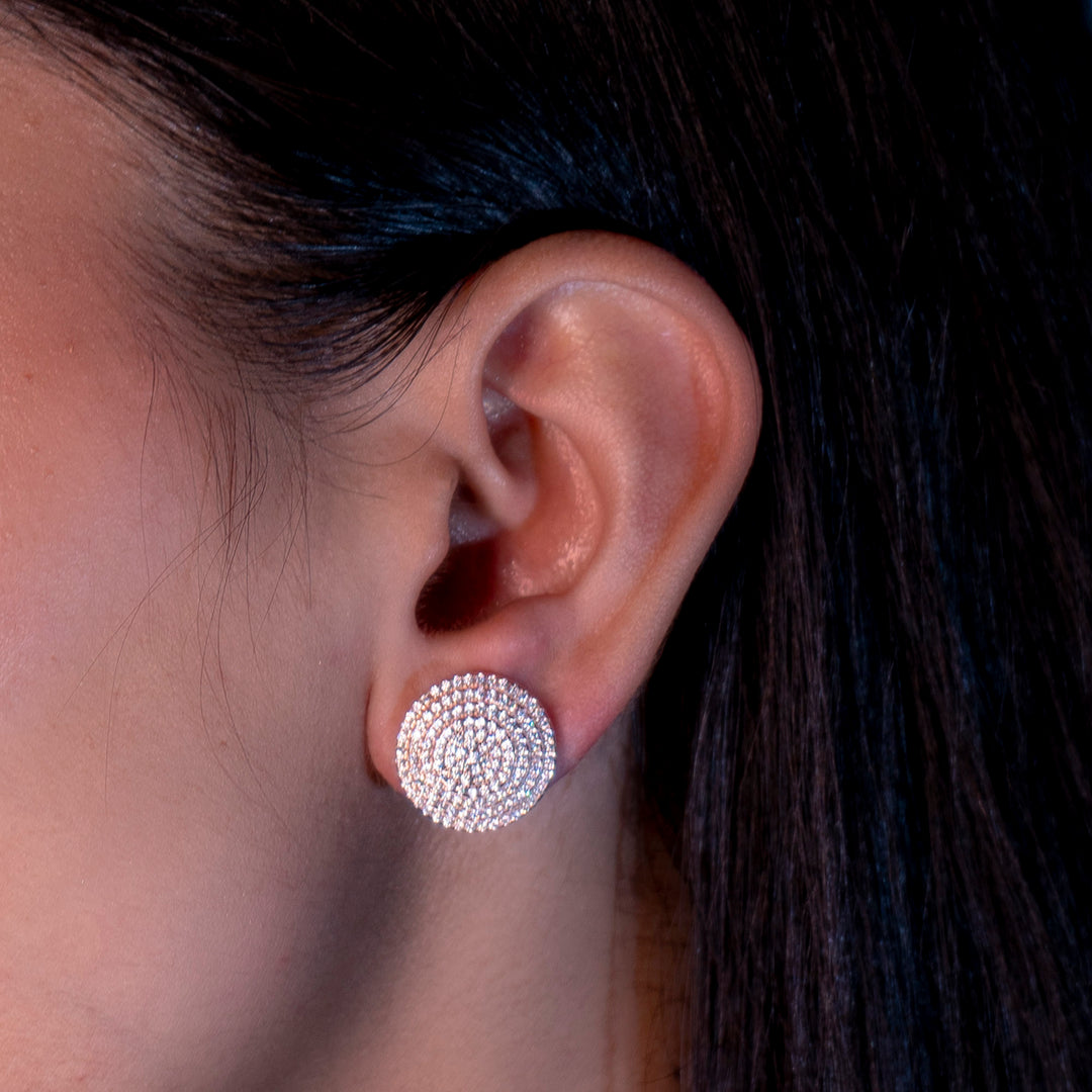 Solenya stud earrings