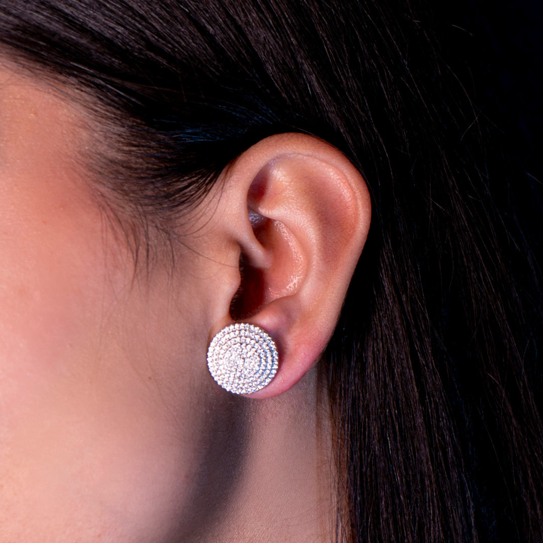 Solenya stud earrings