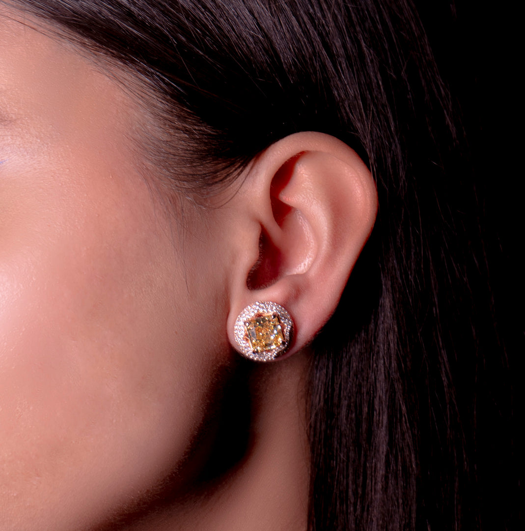 Crystara stud earrings