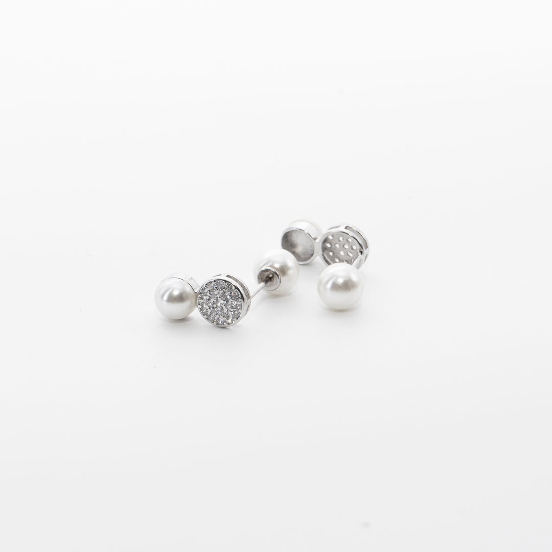 Pearluxe stud earrings