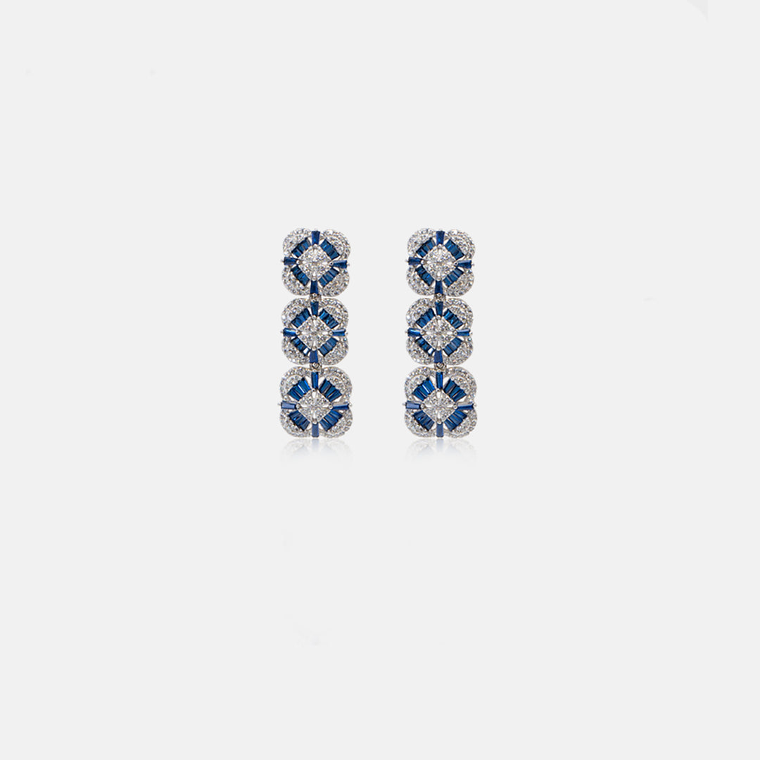 Saphirene dangler earrings