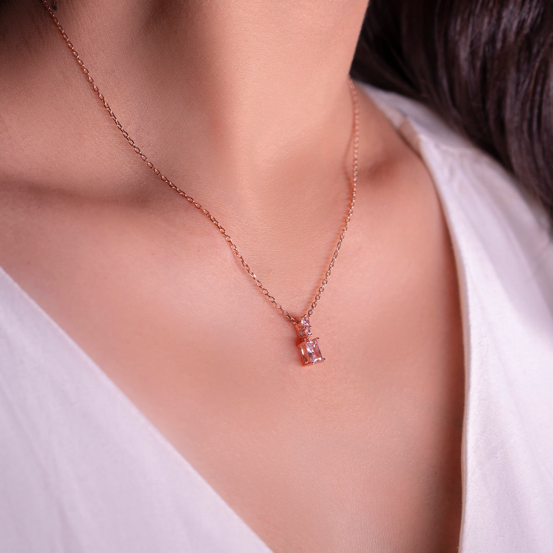 Rosayne Pendant With Earrings