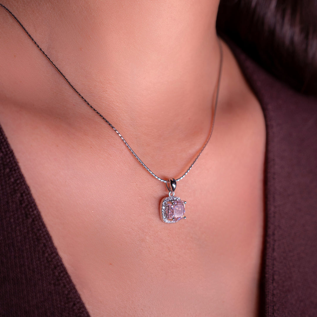 Glacira Pendant With Earrings