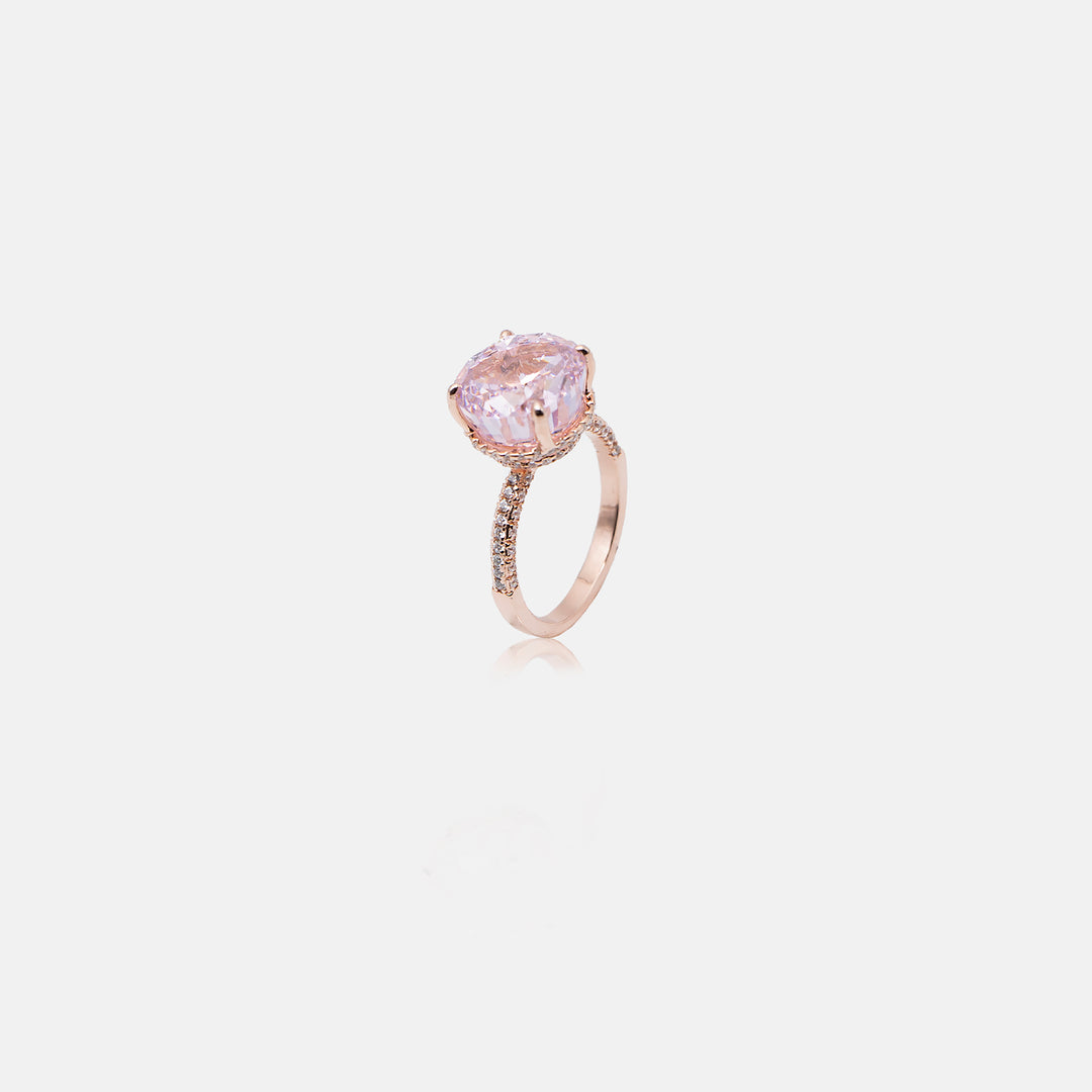 Roselle cocktail ring