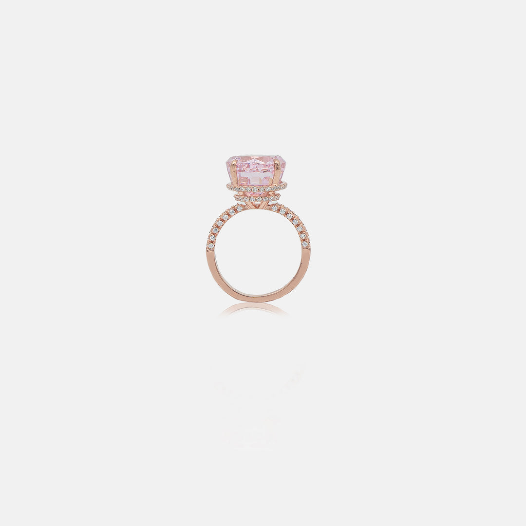 Roselle cocktail ring