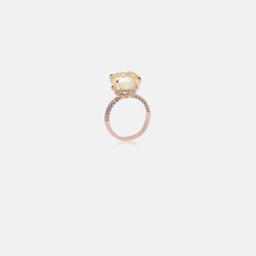 Roselle cocktail ring