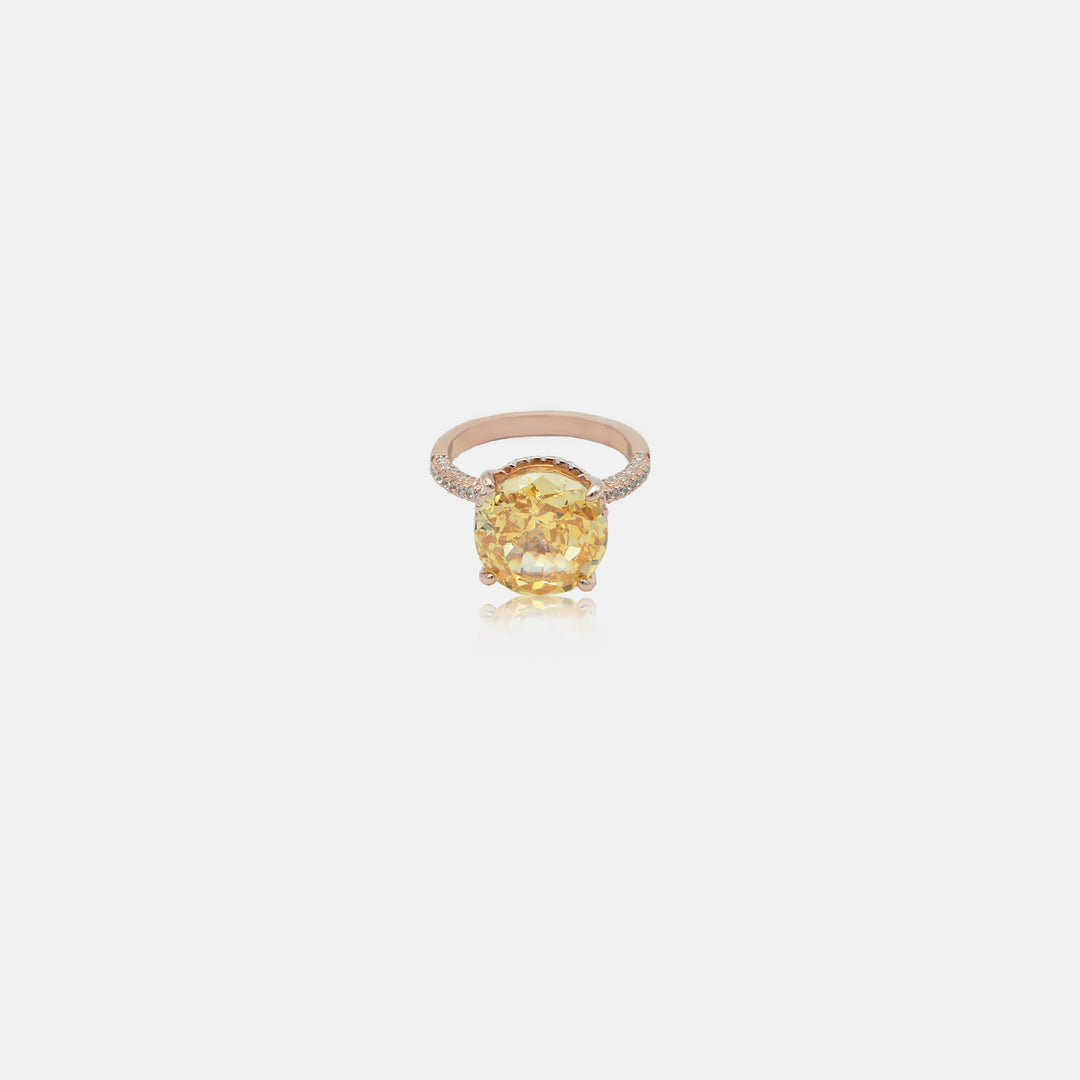 Roselle cocktail ring