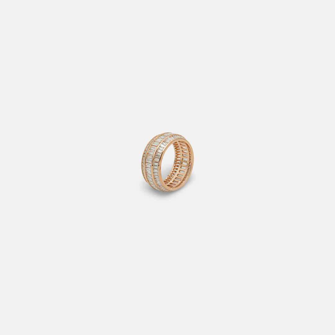 RoseFlare band ring