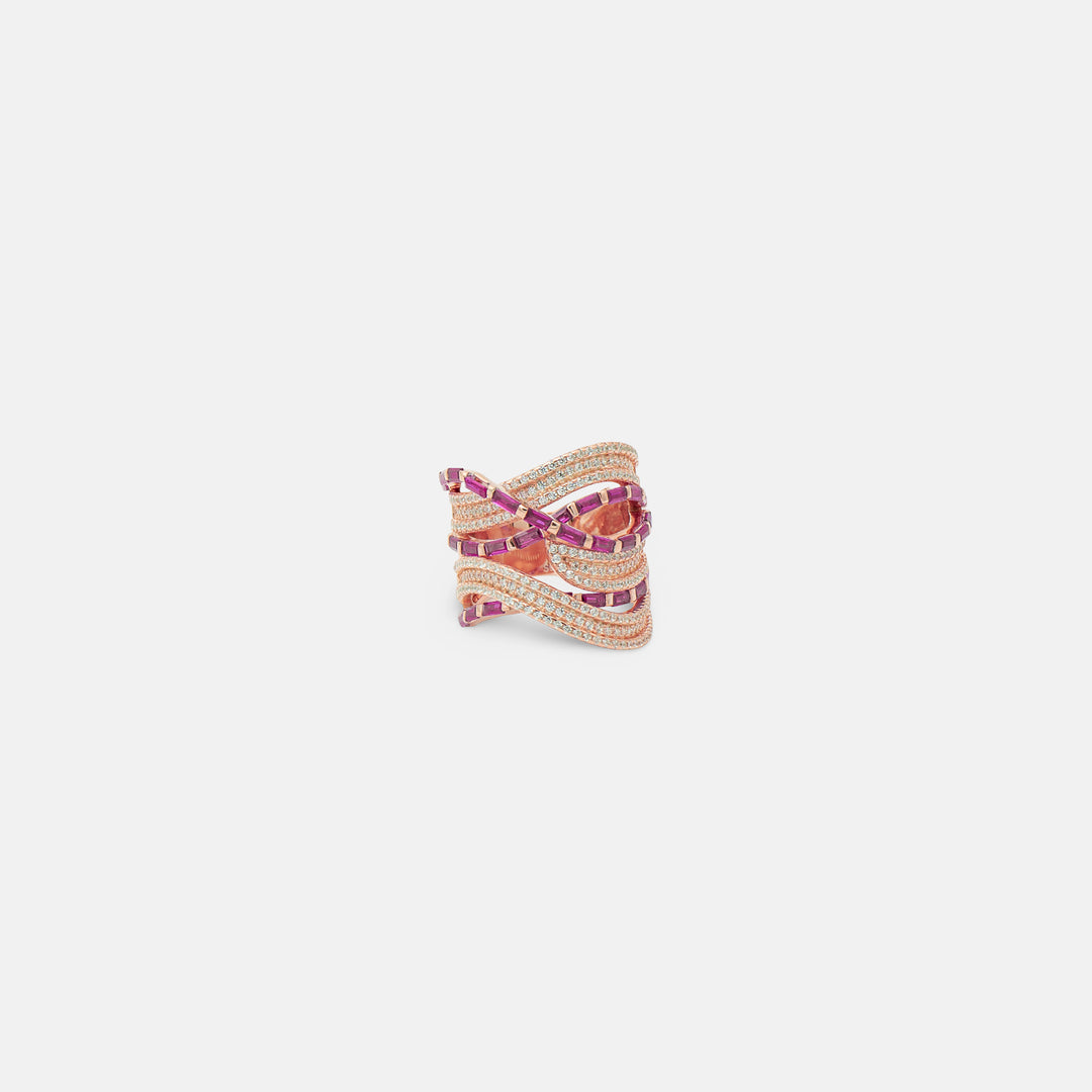 Miravague cocktail ring