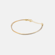 Auristra three chain bracelet