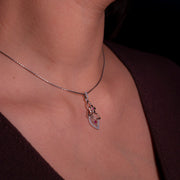 Rosavine Pendant With Earrings